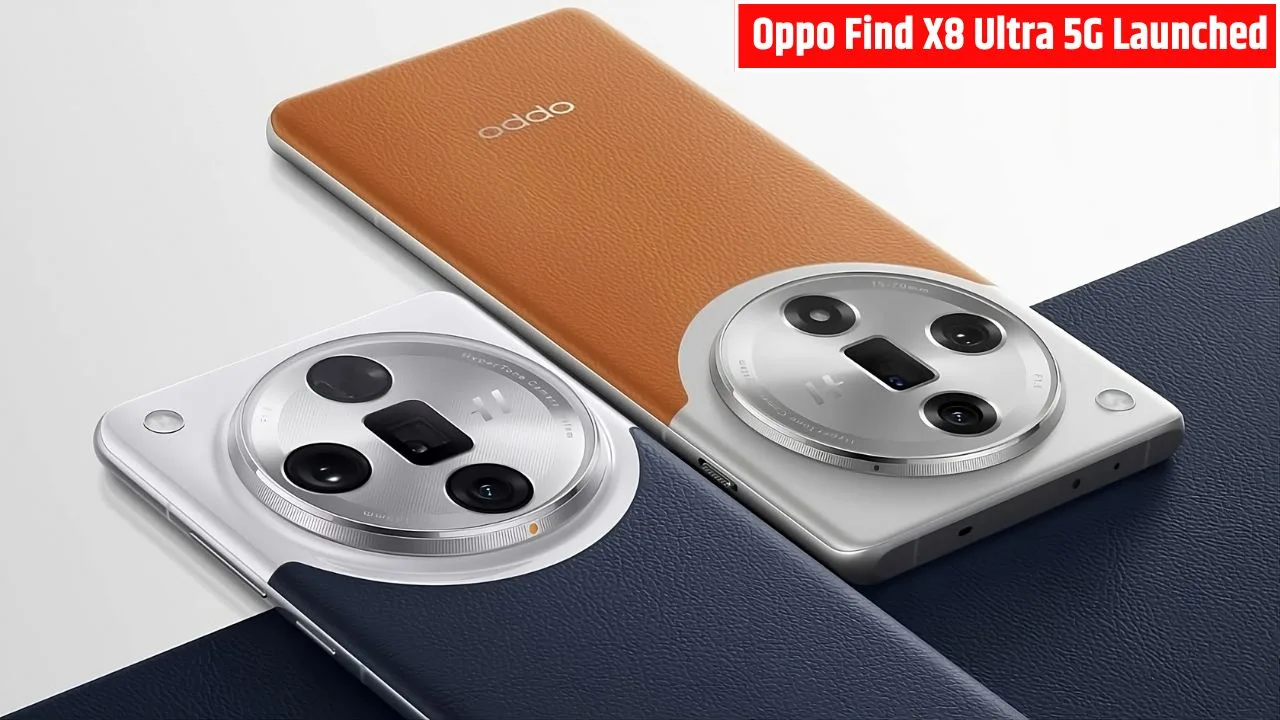 Oppo Find X8 Ultra 5G Launched